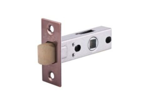 GLOBAL Защелка 6 (кв.планка) PVC- 45 АС античная медь,бесшумный /Распродажа/