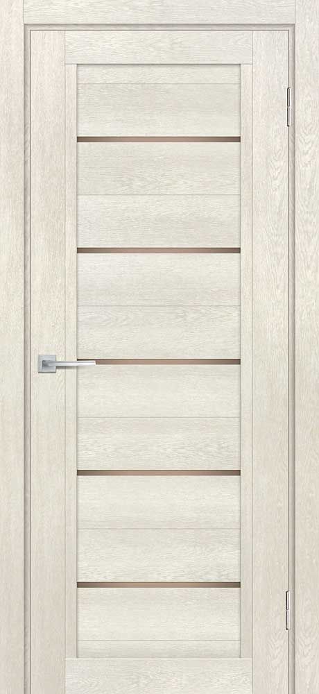 ТЕХНО-809 nanotex, бьянко 800*2000 стекло бронза сатинат