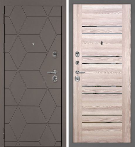 ДМ Тетра-181 муар серый,гардиан32.11/30.01(Коричнево-серыйФЛ-181/PSK-1Ривьера крен-экрю зер.т.)980Л