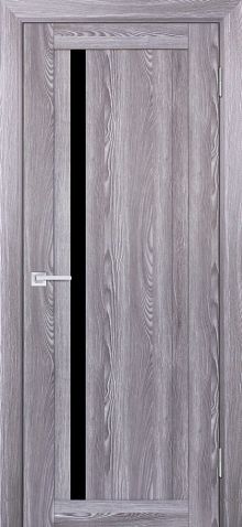 PSK-8 nanotex, ривьера грей ДП2000х900 стекло черный лакобель
