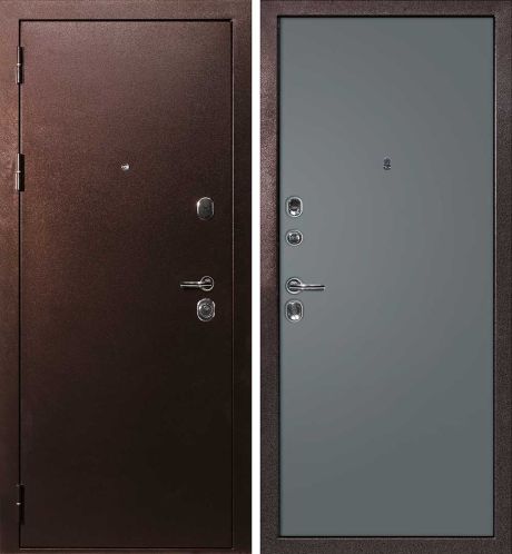 ДМ С-3 антик медь, замки Гардиан (металл гладкий/ гладкая, PP графит) 960 ПР