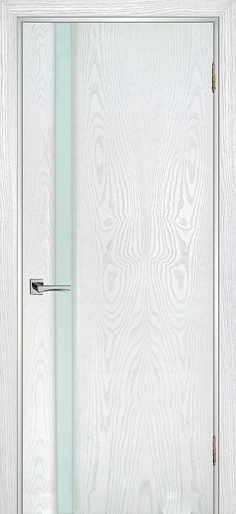 Страто 01  Ясень айсберг, ст.молочный триплекс 600*2000