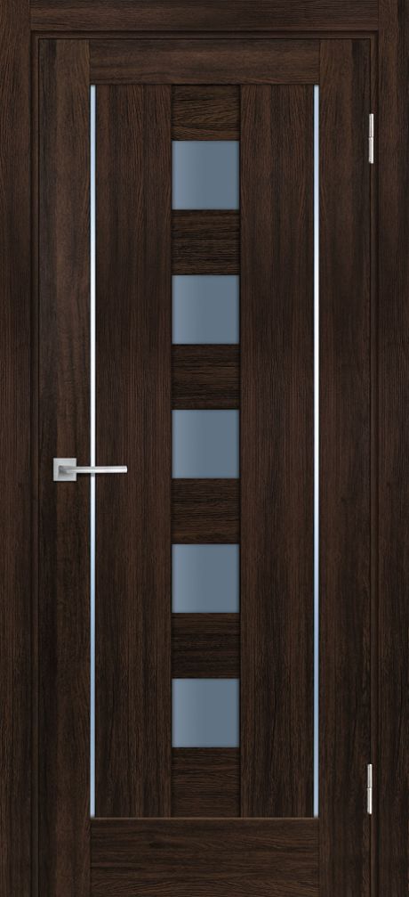 PSL-34  nanotex, сан-ремо шоколад 600*2000 стекло сатинат графит