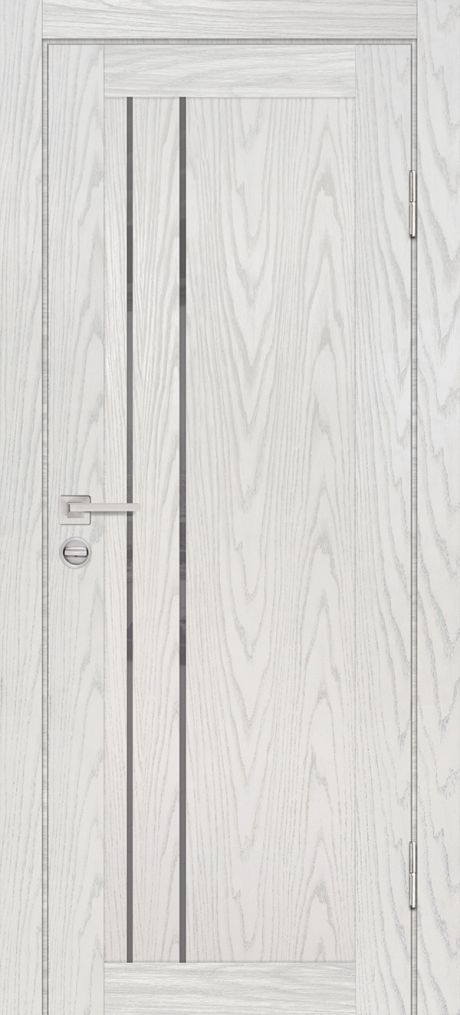 PSM-10 PP дуб скай бежевый, 700*2000 стекло серый лакобель