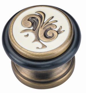 Дверной ограничитель ARCHIE GENESIS G017 ANT.COFFEE, кофе, напольный