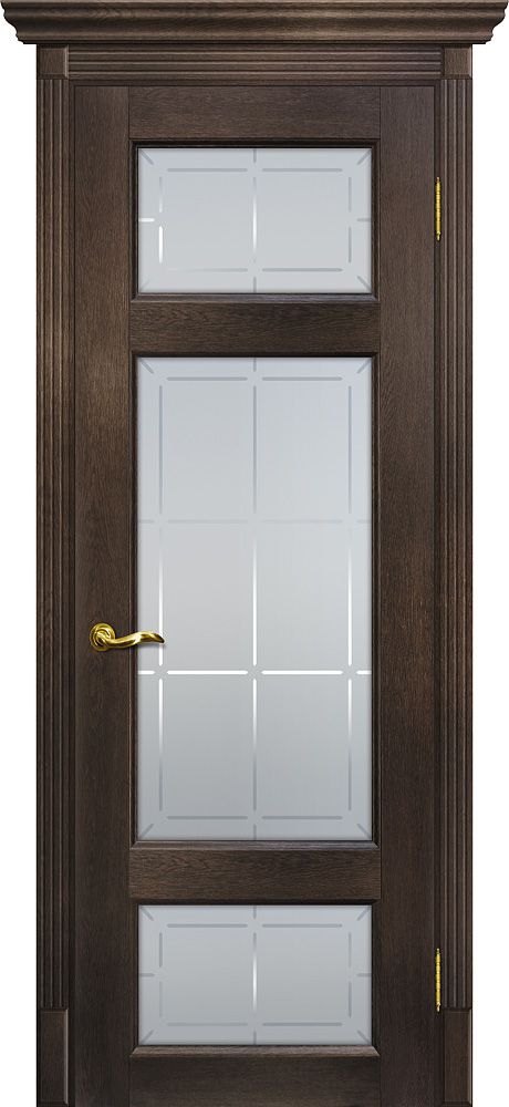 Тоскана-3 nanotex фреско ДО2000х600 стекло с художественным рисунком "Решетка"