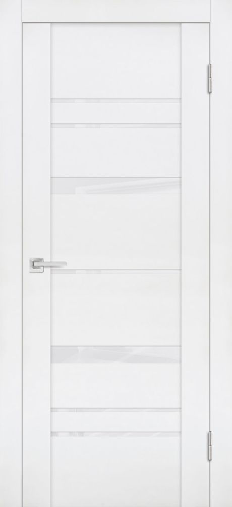 PST-2 soft-touch, белый бархат 800*2000 стекло белоснежный лакобель