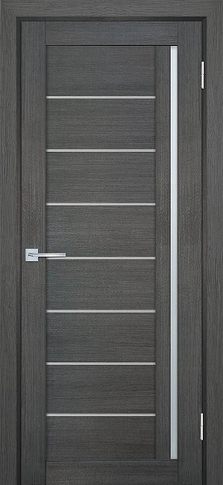 ТЕХНО 741 nanotex, грей 700*2000 стекло белый сатинат