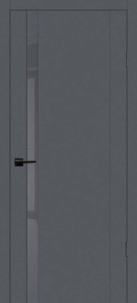 PSC-10 PP, графит 600*1900 стекло серый лакобель