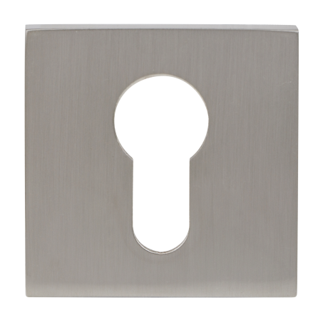 Накладка на ключевой цилиндр ADDEN BAU SC SQ-001 NICKEL (цвет НИКЕЛЬ)