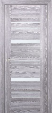 PSK-2 nanotex, ривьера грей 550*1900 стекло Белый лакобель