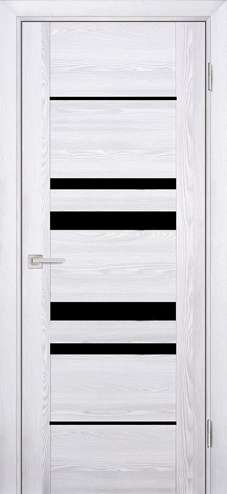 PSK-4 nanotex, ривьера айс 600*1900 стекло Черный лакобель