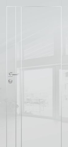 HGX-20 PET агат глянец, 800*2000 Al-молдинг 5мм/врезка под петли и замок AGB/ Al-кромка с 4-х стор