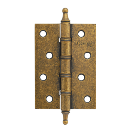 Петля универсальная с четырьмя подшипниками ADDEN BAU. 100X70X2.5 4W AGED BRONZE (цвет СОСТАРЕННАЯ БРОНЗА)