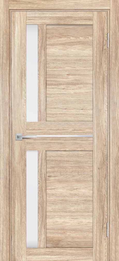 PSL-19  nanotex, сан-ремо натуральный 900*2000 стекло сатинат белый