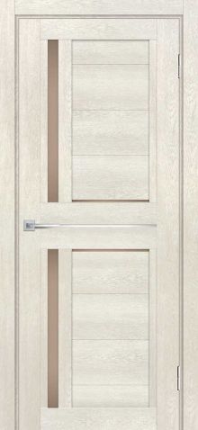 ТЕХНО-804 nanotex, бьянко 550*1900 стекло бронза сатинат, белый лакобель