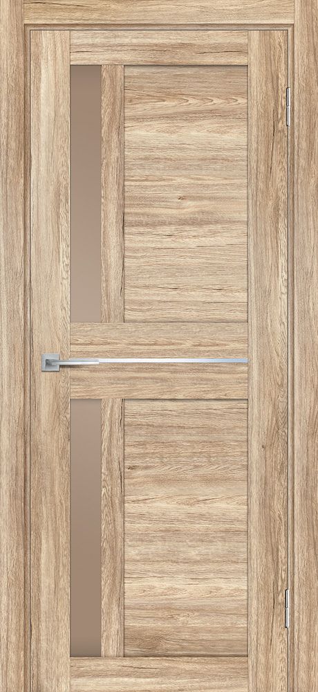 PSL-19  nanotex, сан-ремо натуральный 550*1900 стекло сатинат бронза