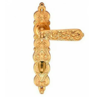 Ручка ARABESCO S.GOLD (OL) (на планке с завёрткой, матовое золото)
