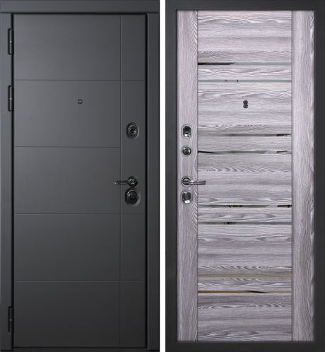 ДМ Э-1 серый муар, Mottura/Kale (ФП-10 серый софт/ PSK-1 nanotex Ривьера грей зеркало) 860 Л