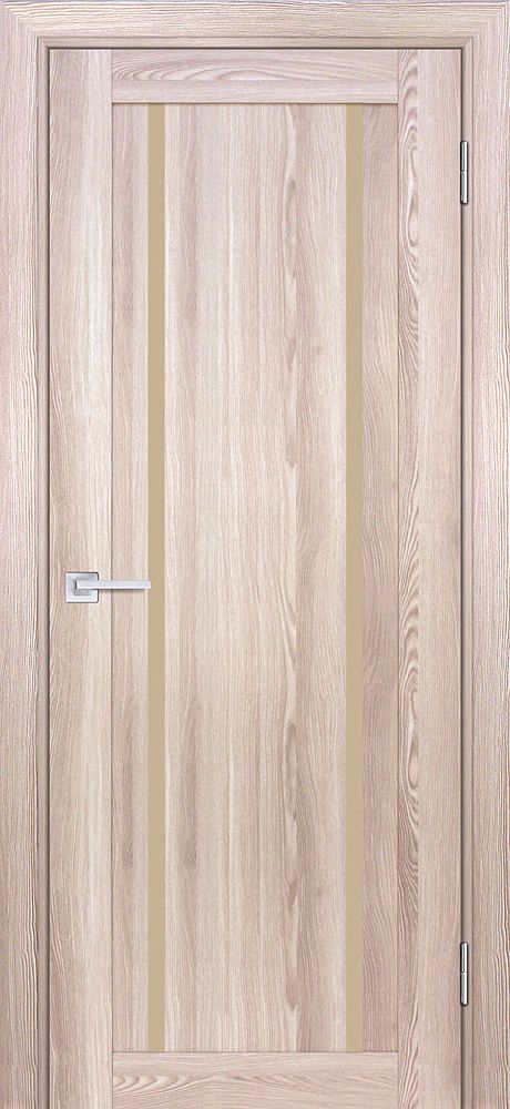 PSK-9 nanotex, ривьера крен-экрю ДП2000х600 стекло кремовый лакобель