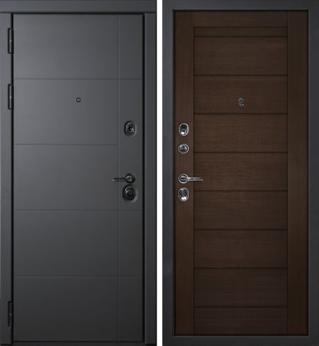 ДМ Э-1 серый муар, Mottura/Kale (ФП-10 серый софт/ ТЕХНО 708 nanotex венге) 960 ПР