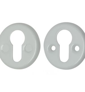 Накладка под цилиндр "Vantage" 016PZ W белая  /Финская фурнитура