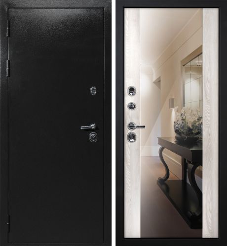 ДМ П-4 титан, Kale 252R/Kale 257L (металл гладкий / ФП-0 зеркало, ривьера айс)  860 прав