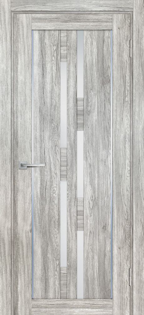 PSL-33  nanotex, сан-ремо серый 550*1900 стекло сатинат белый