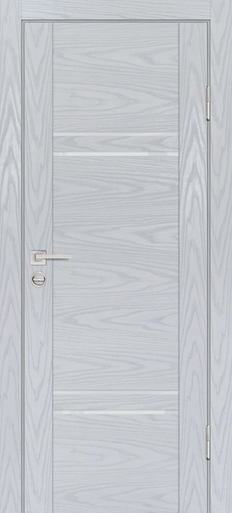 PSM-5 PP дуб скай серый, 900*2000 стекло лунный лакобель