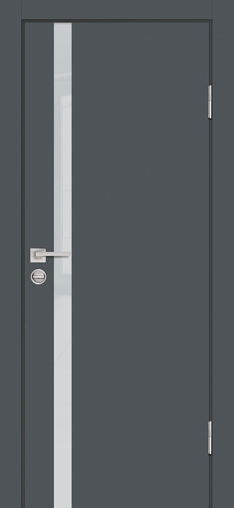 P-8 NEW PP графит, 600*2000 стекло лунный лакобель