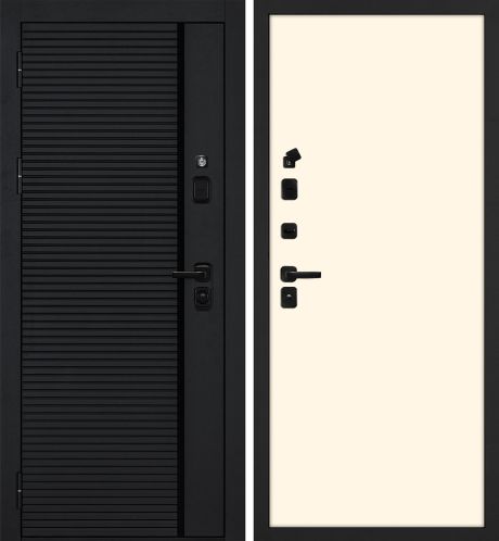 ДМ Галактика-173 муар чер,Kale/Border(Черный мяг.шагр. PR-173/гладкая, PP магнолия)860ПР