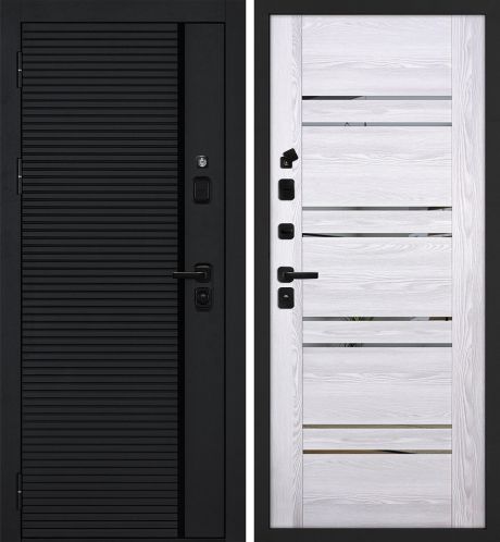 ДМ Галактика-173 муар чер,Kale/Border(Черный мяг.шагр. PR-173/PSK-1 Ривьера айс зеркало тонир.)980ПР