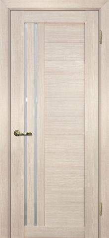 ТЕХНО 738 nanotex, капучино 550*1900 стекло белый сатинат