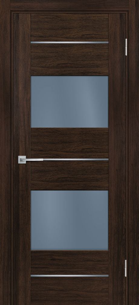 PSL-21  nanotex, сан-ремо шоколад 900*2000 стекло сатинат графит