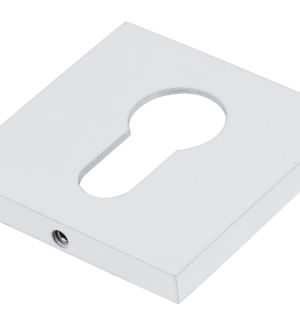 Накладка на ключевой цилиндр ADDEN BAU. SC SQ-001 WHITE (цвет БЕЛЫЙ)