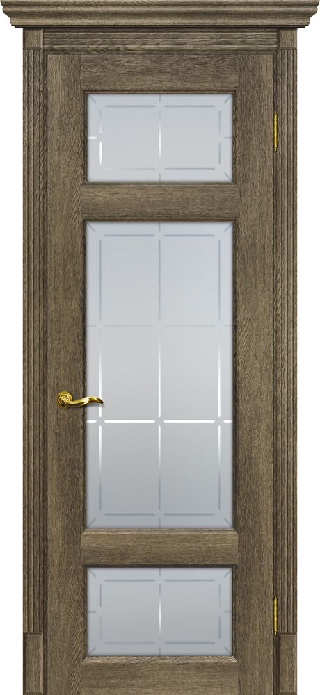 Тоскана-3 nanotex бруно ДО2000х900 стекло с художественным рисунком "Решетка"