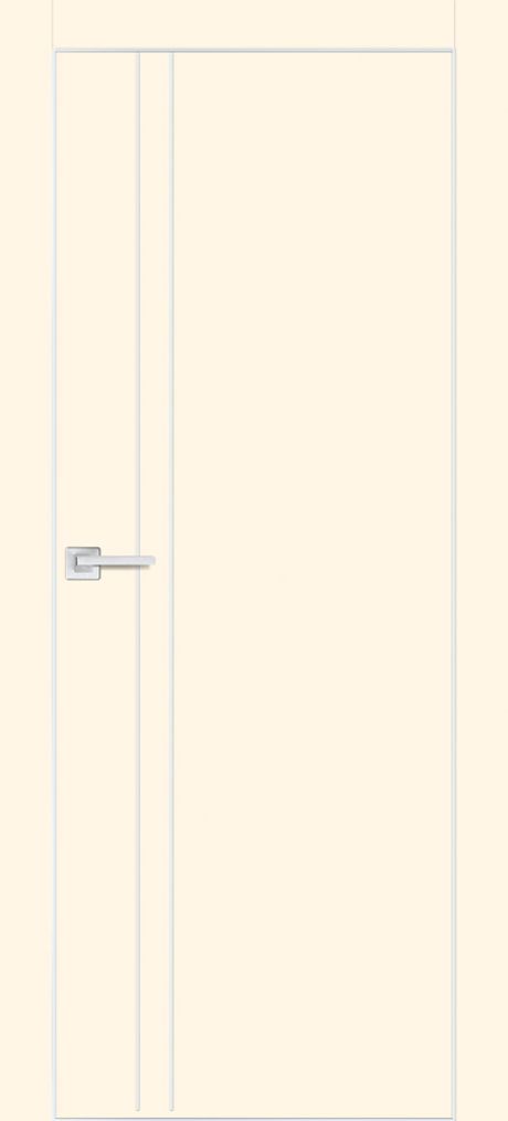 PX-20 PP магнолия, 550*1900 Al-молдинг /врезка под петли и замок AGB/ Al-кромка с 4-х сторон