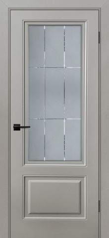 Smalta-Sharm 12,эмаль 900*2000 Malva, ДО гравировка сатинат