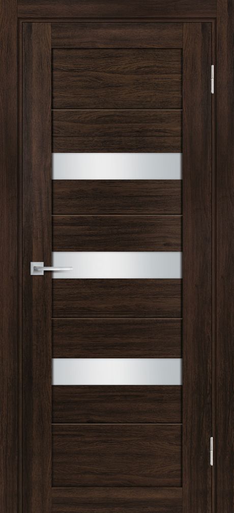 PSL- 9  nanotex, сан-ремо шоколад 550*1900 стекло сатинат белый