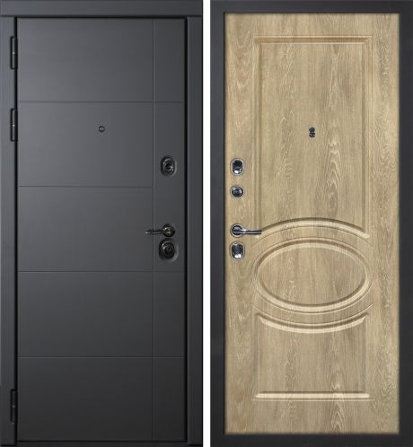 ДМ Э-1 серый муар, Mottura/Kale (ФП-10 серый софт/ Сиена-1 шале PVC дуб песочный) 960 Л