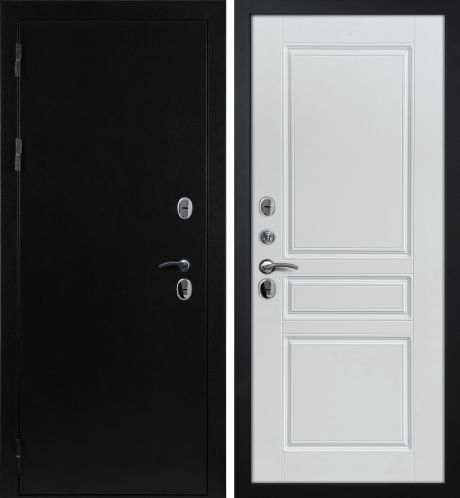 ДМ Термо-1  антик черное серебро, Border (металл / 8Тфл-49, Белоснежная мягкая шагрень) 860 Л