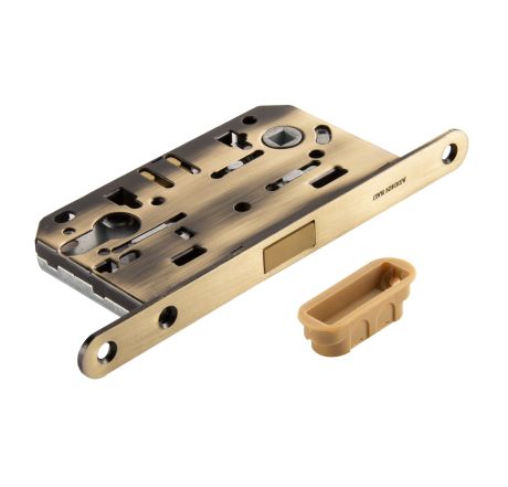 Защёлка врезная магнитная под ключевой цилиндр ADDEN BAU KEY-5085 MAG BRONZE (цвет БРОНЗА)