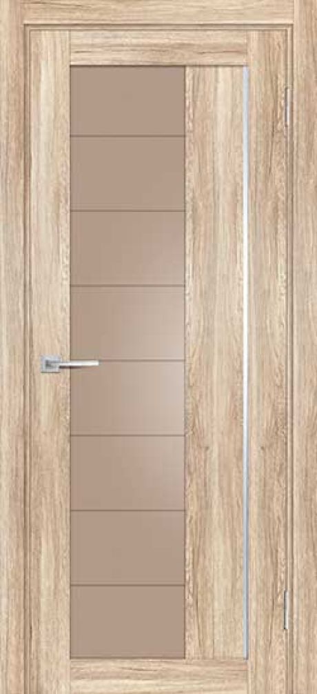 PSL-41  nanotex, сан-ремо натуральный 900*2000 стекло сатинат бронза