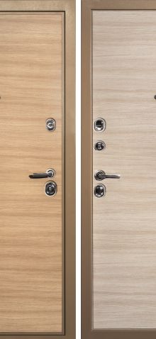 ДМ П-2/3 Ral1019, Kale 252R/Kale 257L (ФП глад. дуб гладстоун песочн/ФП глад.акация светлая) 860 лев