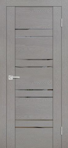 PST-1 soft-touch, серый ясень 550*1900 стекло зеркало тонированное
