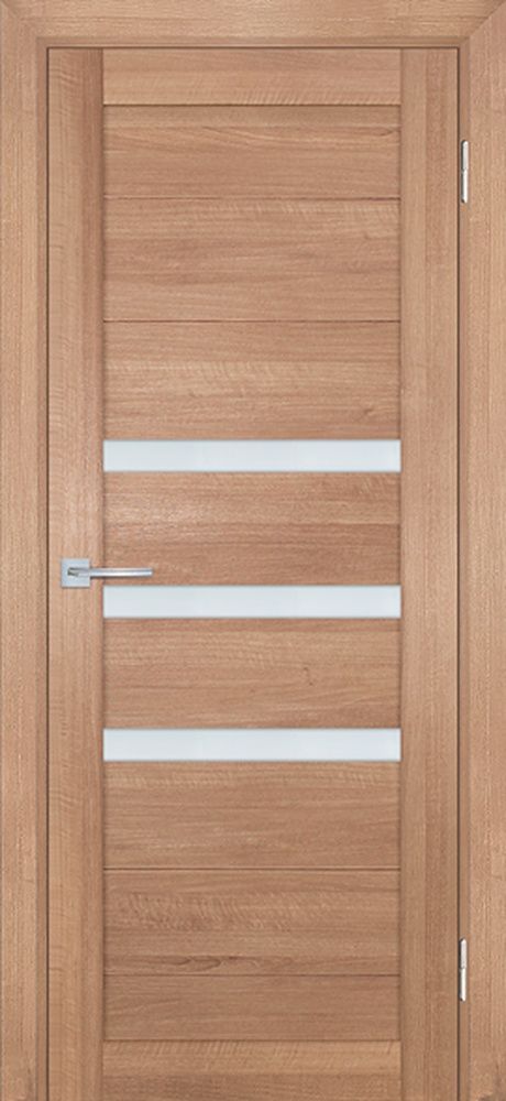 ТЕХНО 709 nanotex, миндаль 900*2000 стекло белый сатинат