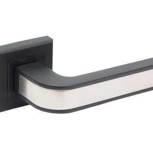 Ручка ADDEN BAU. PIEZA Q360 NEW BLACK / MAT.NICKEL (цвет МАТОВЫЙ ЧЕРНЫЙ / МАТОВЫЙ НИКЕЛЬ)