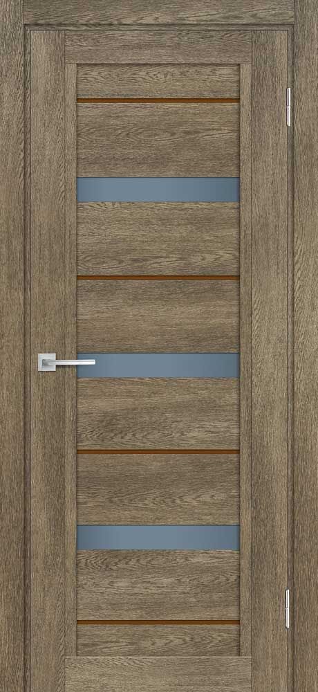 ТЕХНО-803 nanotex, бруно 900*2000 стекло графит сатинат, кофе лакобель