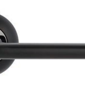 Ручка дверная ESCUR EURO/FIN E-21-01 BLACK (чёрный матовый)