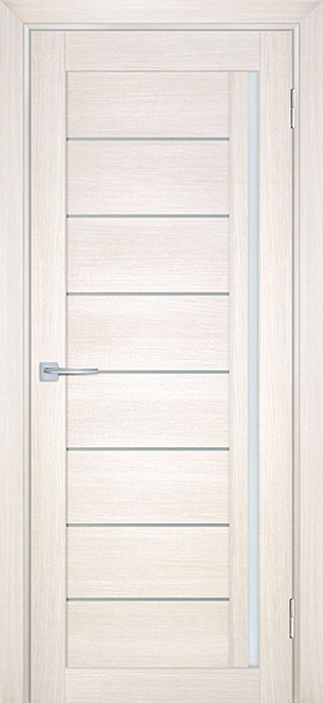 ТЕХНО 741 nanotex, сандал бежевый 550*1900 стекло белый сатинат